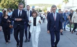 Την 87η ΔΕΘ επισκέφθηκε η Πρόεδρος της Ελληνικής Δημοκρατίας,  κα Κατερίνα Σακελλαροπούλου